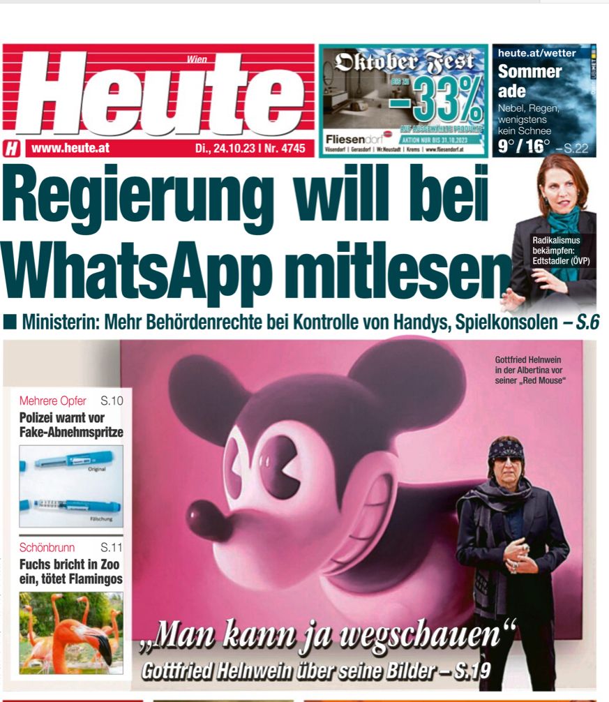 Man Kann ja wegschauen