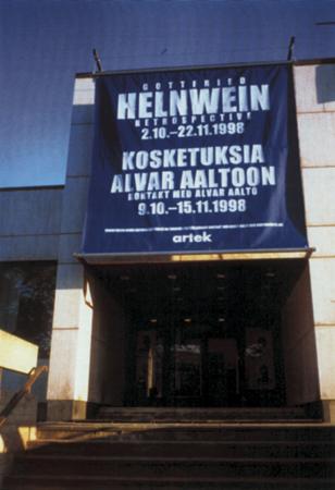 One-man show at the Wäinö Aaltonen Museum of Art, Turku, Finland