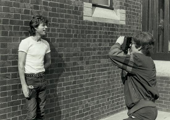Foto session with the Rolling Stones in London