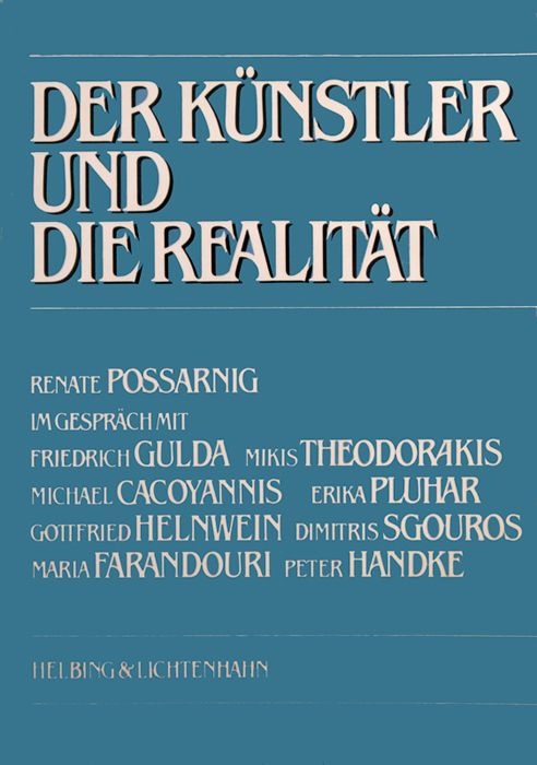 Der Künstler und die Realität