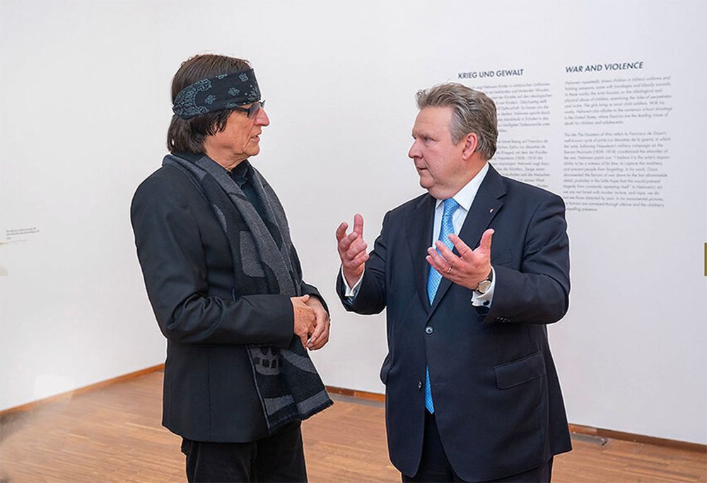 Bürgermeister Michael Ludwig in der Albertina