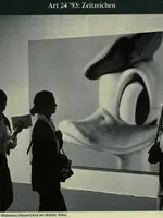 Global Village: Gottfried Helnweins Donald Duck bei Würthle, Wien Global Village: Gottfried Helnweins Donald Duck bei Würthle, Wien