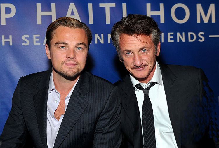 Leonardo DiCaprio and Sean Penn Party at Art Basel