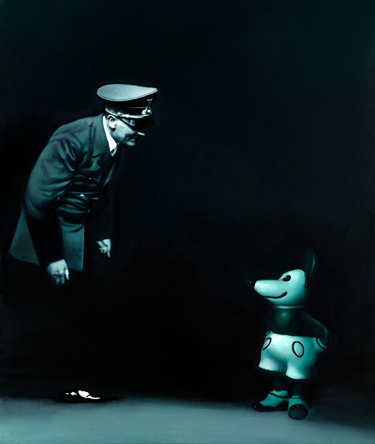 The Inverted Image: Helnwein and the Ethics of Seeing 