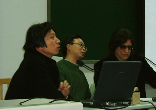 Helnwein lectures at the Central Academy of Fine Arts, Beijing