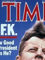 John F. Kennedy - Helnwein cover for Time Magazine John F. Kennedy - Helnwein cover for Time Magazine