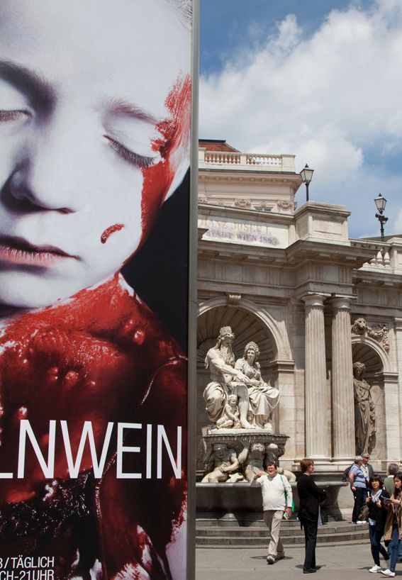 Max Ernst und Gottfried in der Albertina