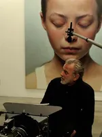 Maximilian Schell reading Simon Wiesenthal essay about Helnwein Maximilian Schell reading Simon Wiesenthal essay about Helnwein