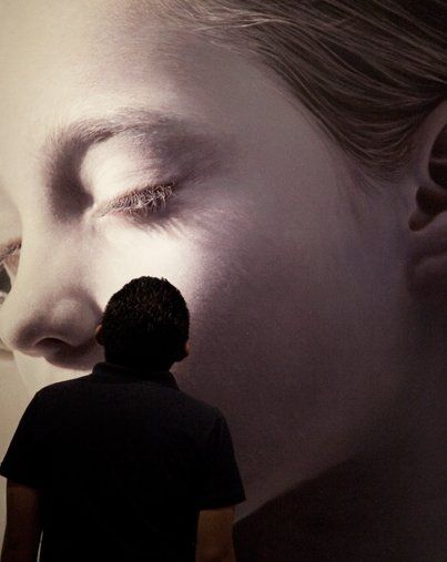 "Fe, esperanza y caridad" de Helnwein en San Carlos. 