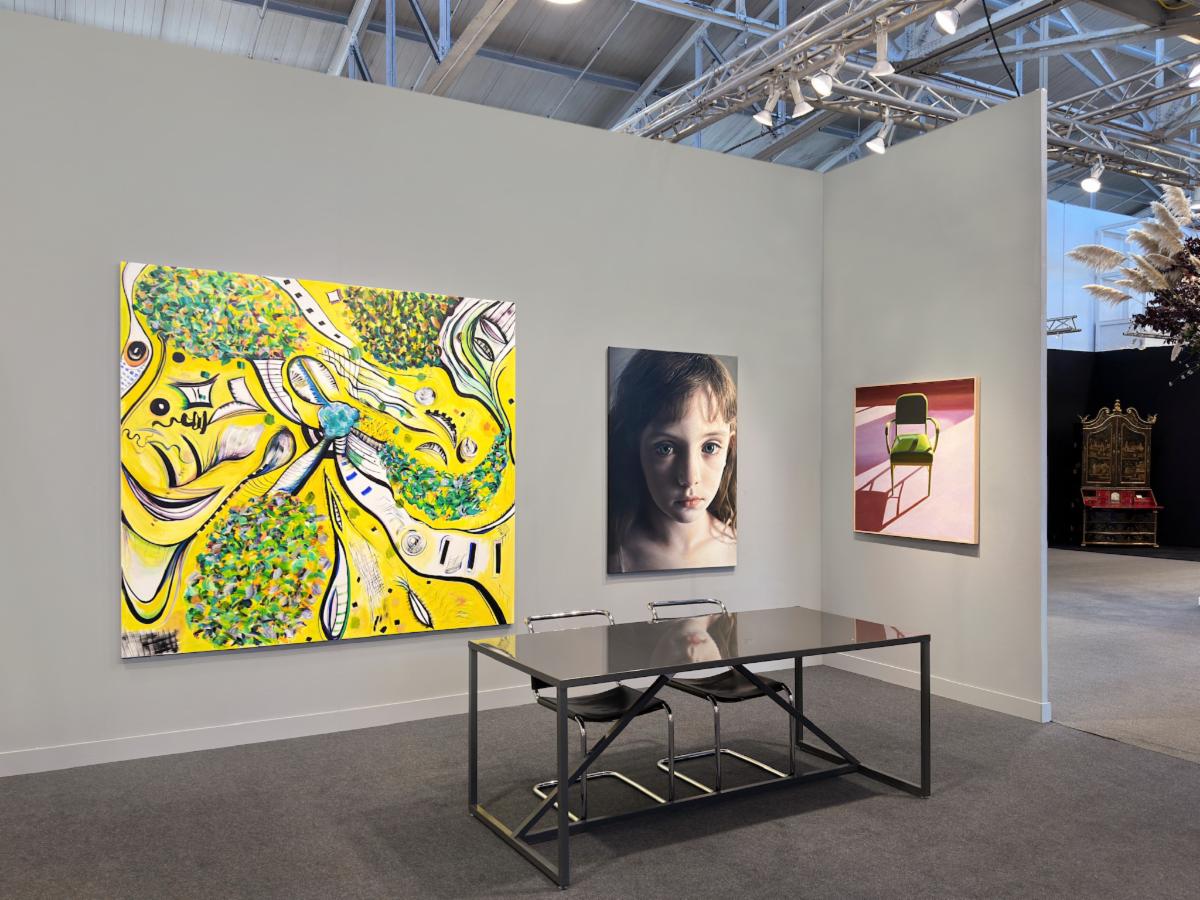 Helnwein at Modernism Gallery at the San Francisco Fall Show