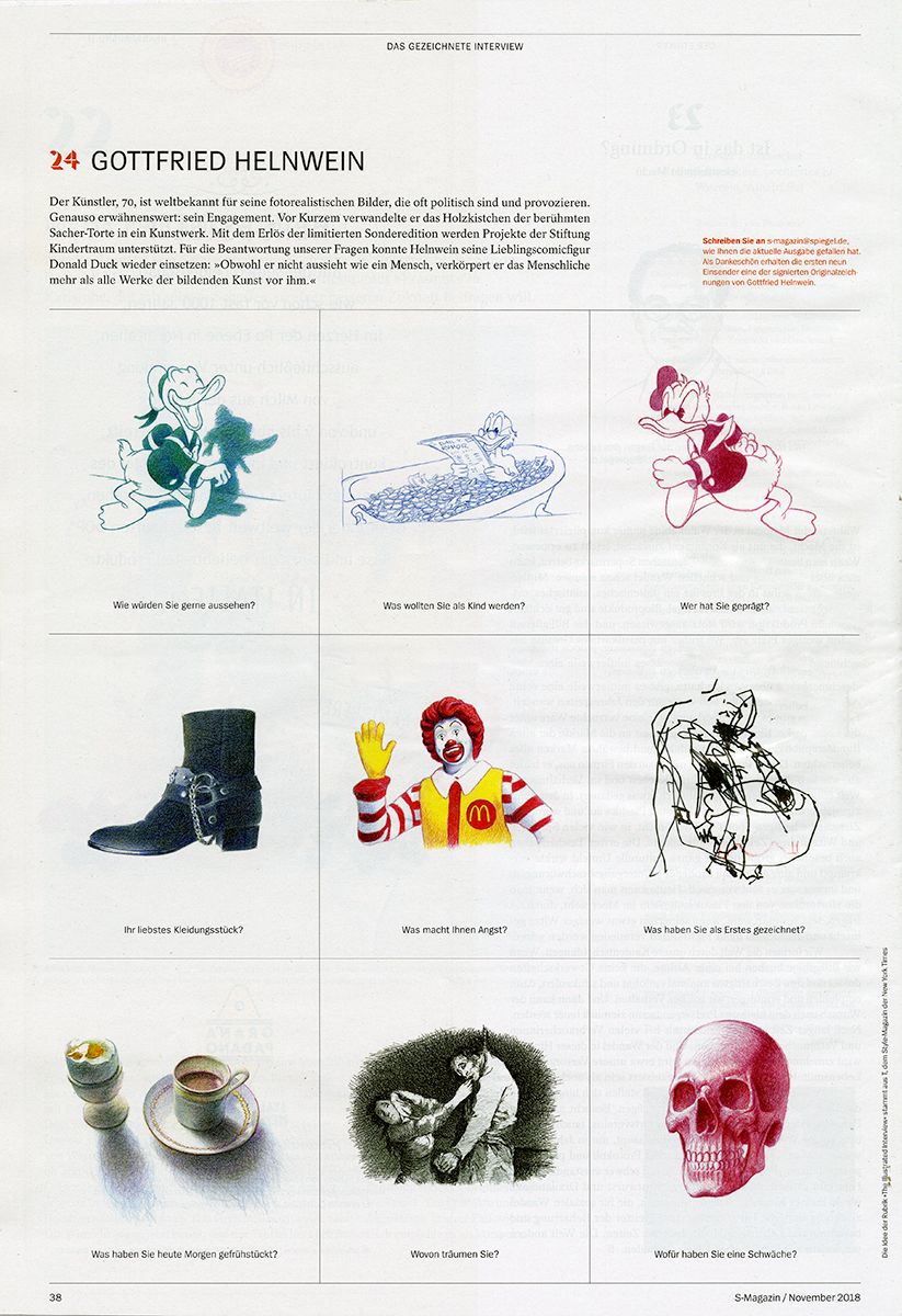 Das gezeichnete Interview