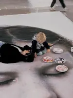Helnwein finishes "Kindskopf 1" Helnwein finishes "Kindskopf 1"