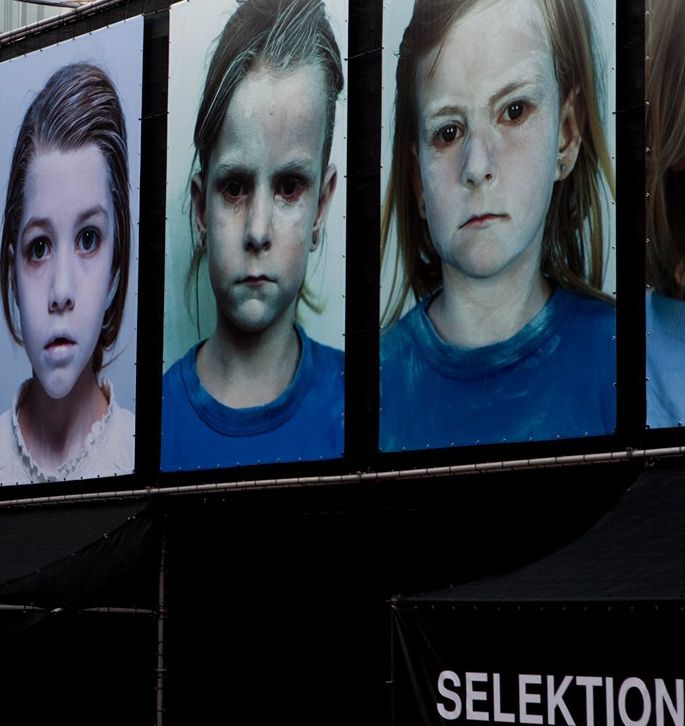 Helnwein-Kunst in Tel Aviv