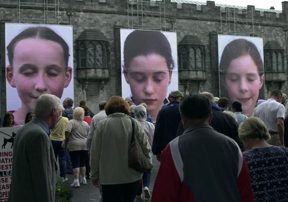 Helnwein at the Kilkenny Arts Festival 2001