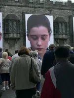 Helnwein at the Kilkenny Arts Festival 2001 Helnwein at the Kilkenny Arts Festival 2001