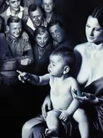 de Young Museum - It's a Gottfried Helnwein painting de Young Museum - It's a Gottfried Helnwein painting