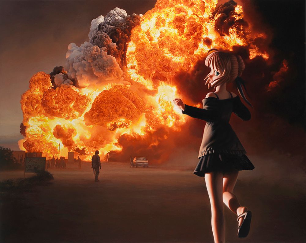 La guerra continua - Helnwein and Goya