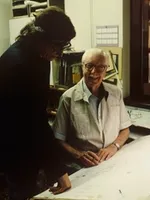 Gottfried Helnwein visits Carl Barks, the Creator of Donald Duck and Duckburg Gottfried Helnwein visits Carl Barks, the Creator of Donald Duck and Duckburg