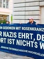 Novemberpogrome - Rosenkranz an Gedenken gehindert Novemberpogrome - Rosenkranz an Gedenken gehindert