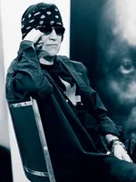 Helnwein bei der Arbeit Helnwein bei der Arbeit