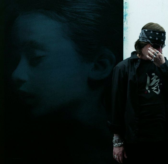 Artist Gottfried Helnwein isn't in Kansas anymore.
