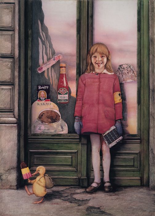 In einer bewegenden Ausstellung im Wilhelm-Busch-Museum in Hannover sind zur Zeit Bilder des österreichischen Künstlers Gottfried Helnwein zu sehen.