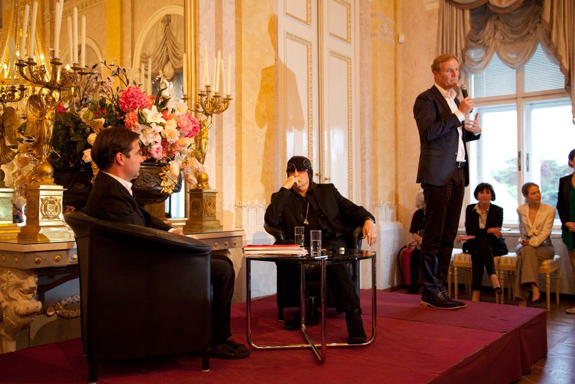 Albertina Künstlergespräch mit Gottfried Helnwein