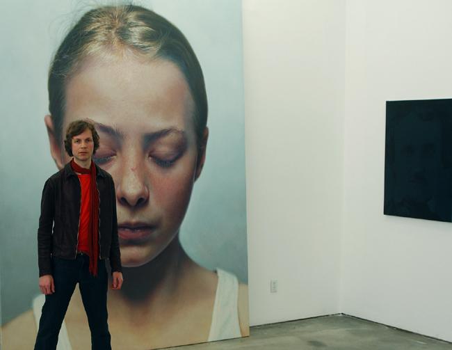 Beck visits Helnwein in Ireland and stays at his home 