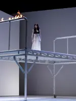 Johann Kresnik choreografiert den "Ring" in Bonn. Johann Kresnik choreografiert den "Ring" in Bonn.