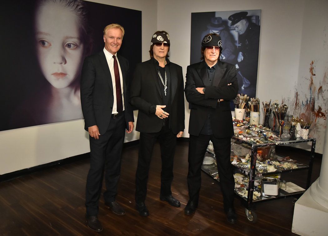 Helnwein enthüllt sein Ebenbild bei Madame Tussauds