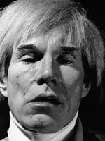 Helnwein meets with Andy who sits for portrait session. Helnwein meets with Andy who sits for portrait session.