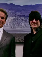 GOVERNOR ARNOLD SCHWARZENEGGER RECEIVES HELNWEIN AT THE STATE CAPITOL IN SACRAMENTO GOVERNOR ARNOLD SCHWARZENEGGER RECEIVES HELNWEIN AT THE STATE CAPITOL IN SACRAMENTO