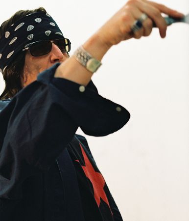 Michal Szyksznian speaks with Gottfried Helnwein