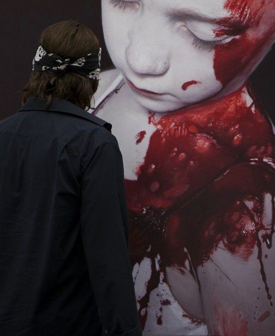 Die Stille der Unschuld Der Künstler Gottfried Helnwein