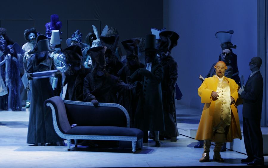 Helnwein: Stage design and costumes for "Rosenkavalier" at the L.A. Opera