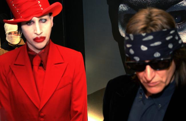 US-Schock-Rocker Marilyn Manson und Simply Red