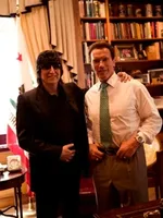 Governor Arnold Schwarzenegger talks about the Art of Gottfried Helnwein Governor Arnold Schwarzenegger talks about the Art of Gottfried Helnwein