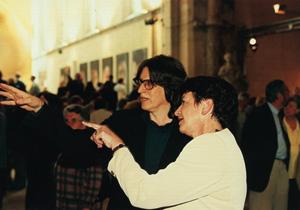 Elisabeth Gehrer, Austrian Minister for Education and Cultural Affairs opens Helnwein's "Apokalypse" show