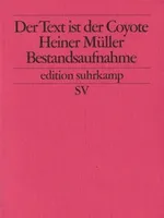 Der Text ist der Coyote Der Text ist der Coyote