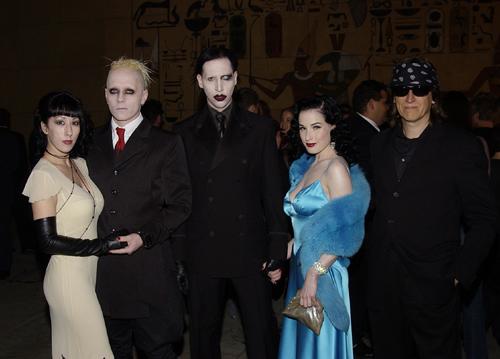 Helnwein at the premiere of "Rules of Attraction"