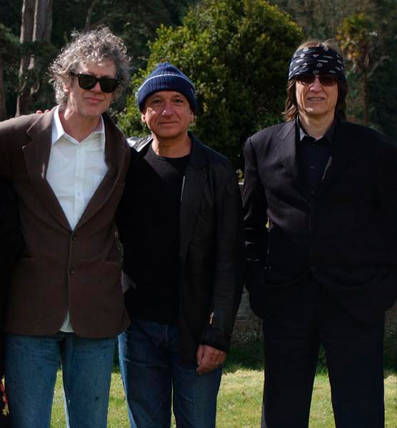 Sir Ben Kingsley visiting Helnwein's studio in Ireland