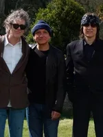 Sir Ben Kingsley visiting Helnwein's studio in Ireland Sir Ben Kingsley visiting Helnwein's studio in Ireland