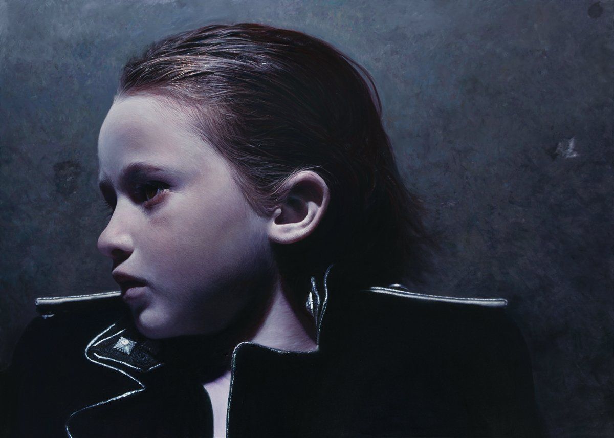 Gottfried Helnwein paints the lost innocence of the world to highlight key issues