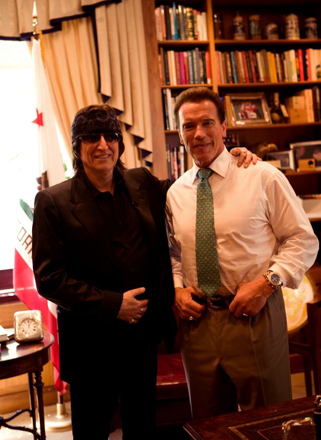 Schwarzenegger we'll be back - in portrait