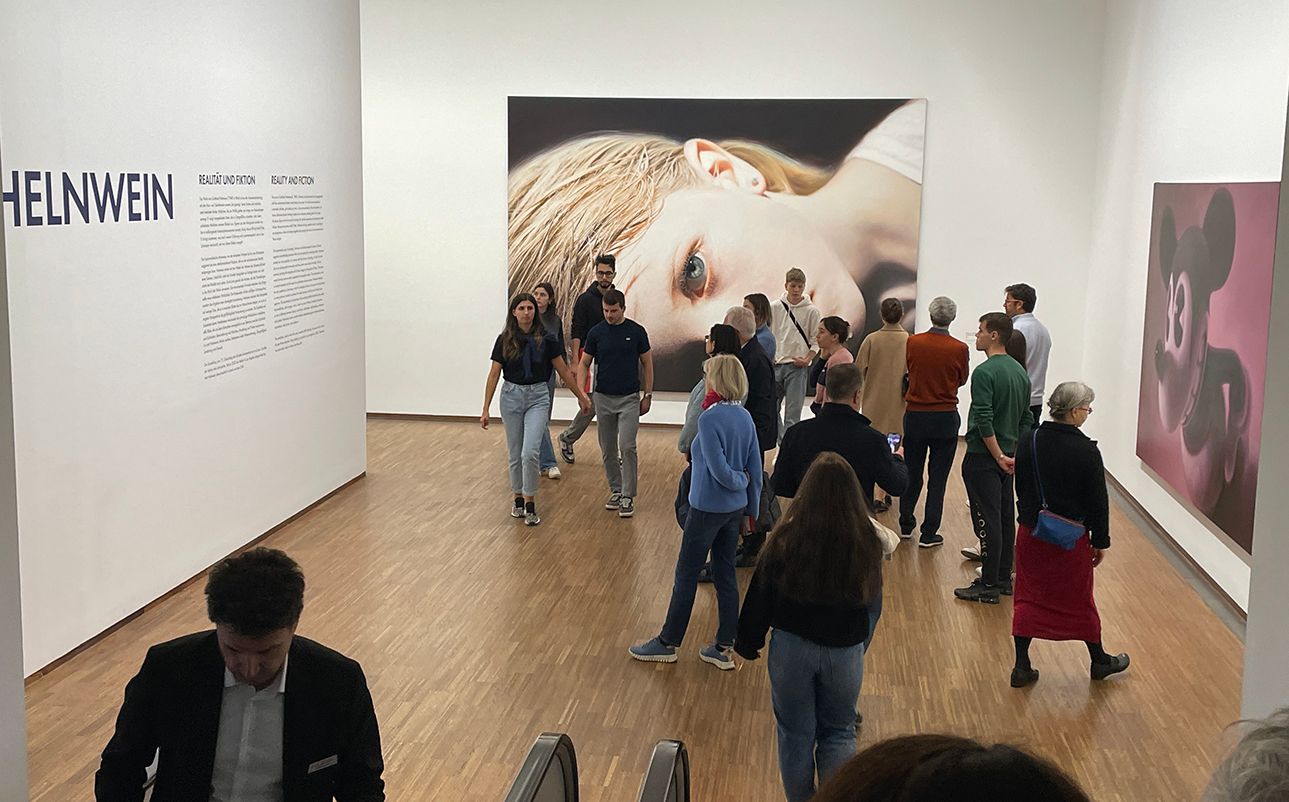 300,000 people saw the Helnwein exhibition 'Fact and Fiction' at the Albertina Museum