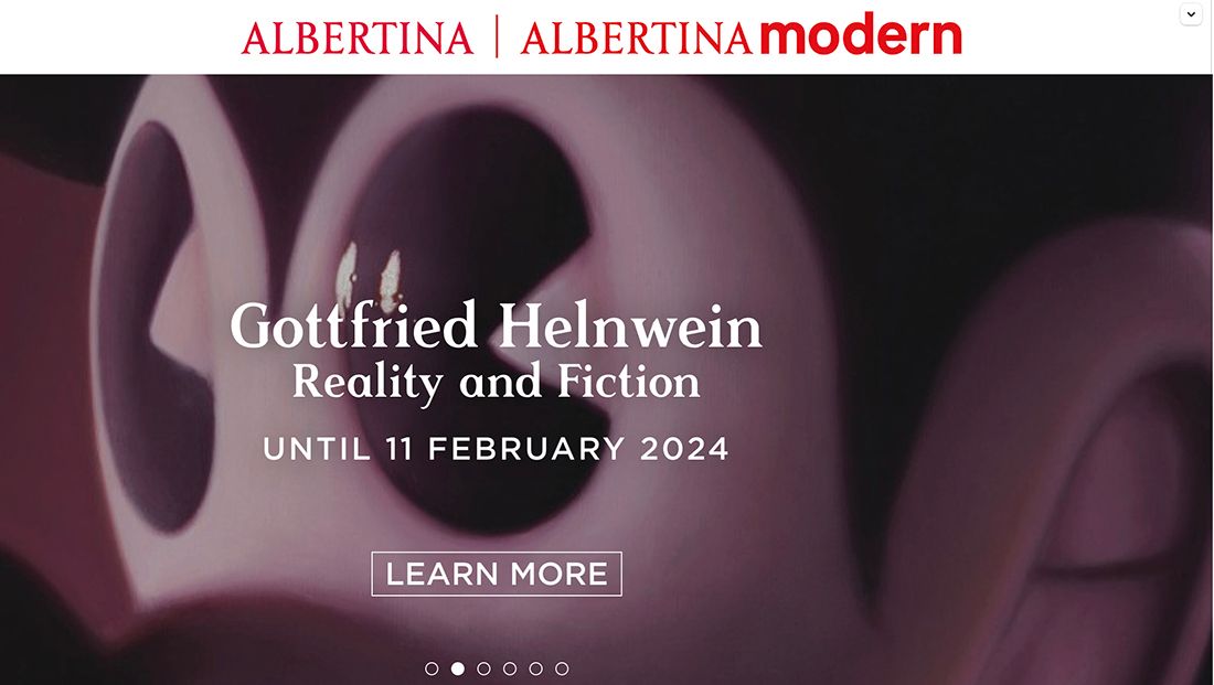 Albertina Solo Show - Reality and Fiction