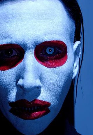 Marilyn Mansons Aquarelle