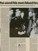 GOTTFRIED HELNWEIN, THE MAN WHO USED HIS OWN BLOOD TO PAINT HITLER GOTTFRIED HELNWEIN, THE MAN WHO USED HIS OWN BLOOD TO PAINT HITLER